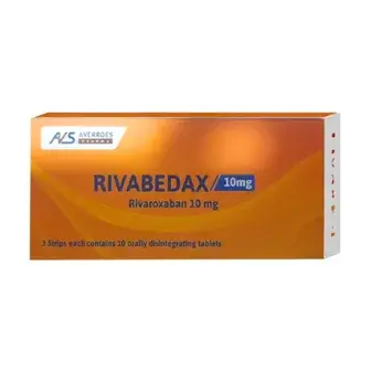ريفابيداكس 10مجم 30 قرص . RIVABEDAX 10MG 30TAB