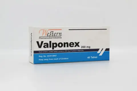 فالبونكس 200مجم 40قرص . valponex 200mg 40tab