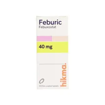 فبيوريك 40 مجم 20قرص . Feburic 40mg 20tab