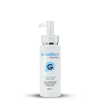 جلو الكسير غسول للوجة 200 مل  . glowelixir 200 ml 