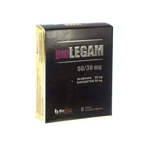 بايولجام 50/30مجم 8 اقراص . Biolegam 50/30mg 8 tab