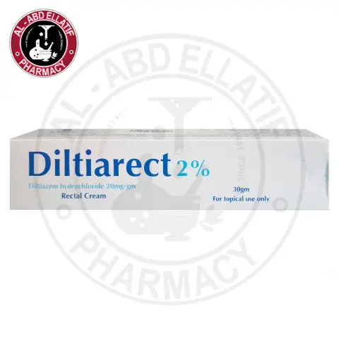 ديلتياريكت 2% كريم 30جم . diltiarect 2% cream 30gm