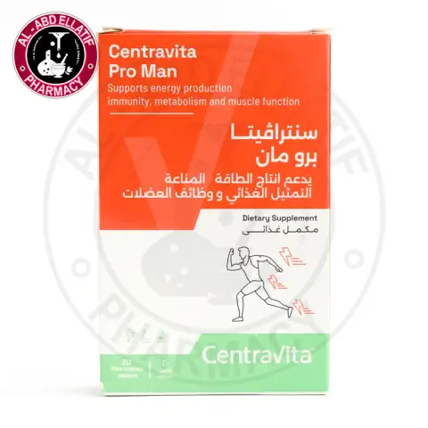 سنترافيتا برو مان 20قرص  . CENTRAVITA PRO MAN 20TAB 