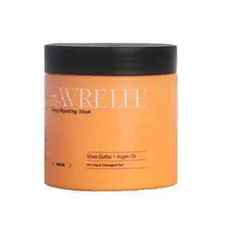 افريل ماسك الشعر بزبدة الشيا وزيت الارجان 500مل  . AVRELLE HAIR MASK SHEA BUTTER & ARGAN OIL 500ML 
