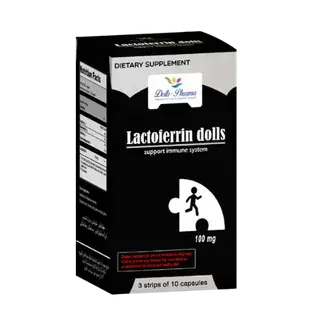 لاكتوفيرين دولز 100 مجم 30 كبسوله  . LACTOFERRIN DOLLS 100 MG 30 CAP 