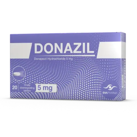دونازيل5 مجم 20 قرص قابل للذوبان . DONAZIL 5 MG ODT 20/TAB