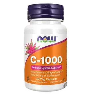 ناو سي 1000 30 كبسولة . Now-c-1000 30caps