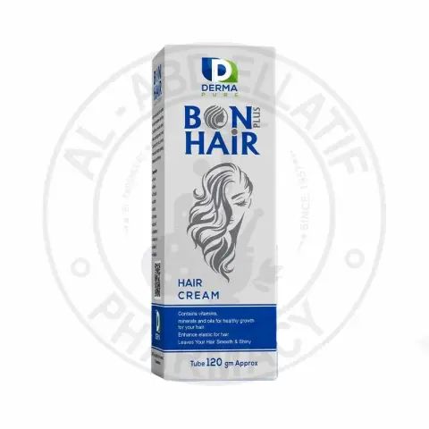 بون هير بلس كريم للشعر 120جرام . BON HAIR PLUS HAIR CREAM 120GM
