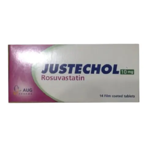 جستيكول 10 مجم 14 قرص  . JUSTECHOL 10 MG 14 FILM 