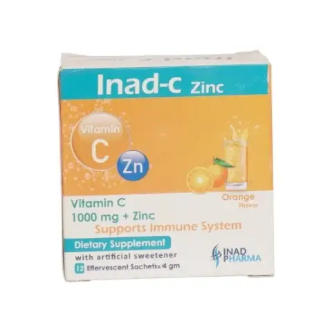 ايناد-سى زنك 12كيس . Inad -C zinc 12sachets