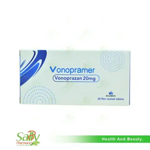 فونوبرامير 20جم 30قرص  . VONOPRAMER 20MG 30TAB 