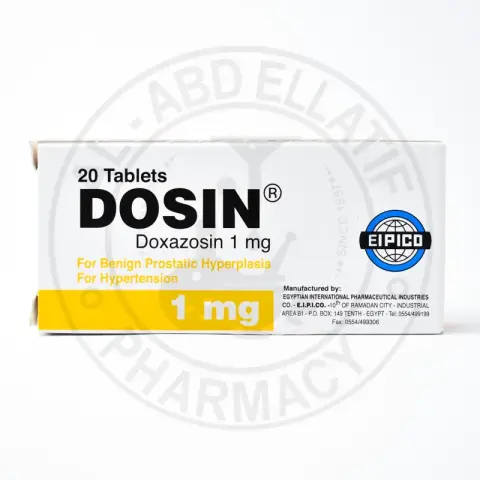 دوزين 1مجم  20 قرص . DOSIN 1mg 20/TAB
