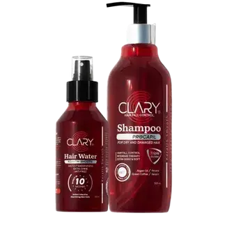 كلاري شامبو 300مل & هير ميست 200مل عرض . CLARY SHAMPOO&HAIR MIST OFFER