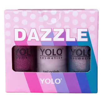 يولو مجموعة للعناية بالأظافر 3 قطع . YOLO Nail Treatment Bundle 3piece