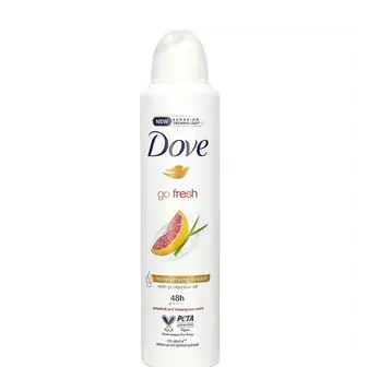 دوف سبراي جو فريش تفاح 250 مل  . DOVE SPRAY GO FRESH 250 ML