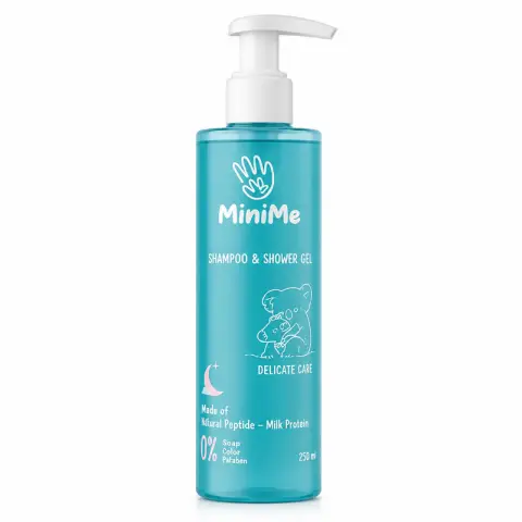 ميني مي شامبو و شاور جل 250 مل . MiniMe SHAMPOO & SHOWER GEL 250 ML 