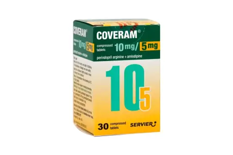 كوفيرام 5/5جم  30قرص  . COVERAM 5/5MG 30TAB 