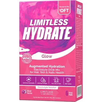 ليمتلس هيدريت فوكاس 6 كيس  . limitless hydrate focus 6 stick