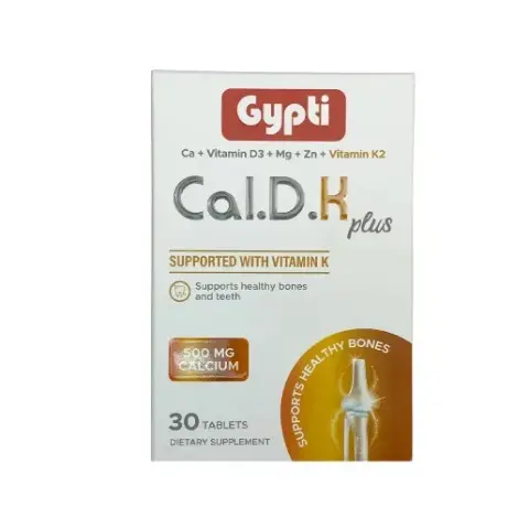 جيبتي كال.دي.ك بلس 30 قرص  . gypti cal.d.k plus 30 tablets