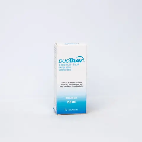 ديوتراف 2.5 ملي قطرة عين . Duotrav 2.5ML eye drop