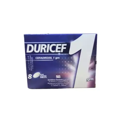 ديورسيف 1 جم 8 اقراص  . DURICEF 1 g  8 tabs 