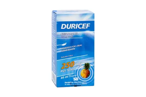 ديوريسف 250مجم 60 مل شراب . DURICEF 250mg SUSP 60ML