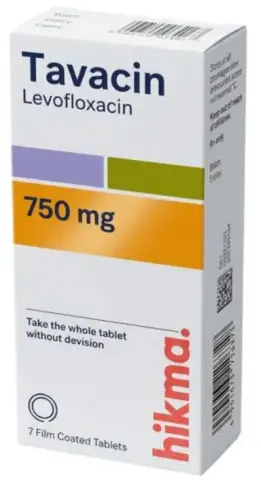 تافاسين 750 مجم 7 قرص  . tavacin 750 mg 7 tab