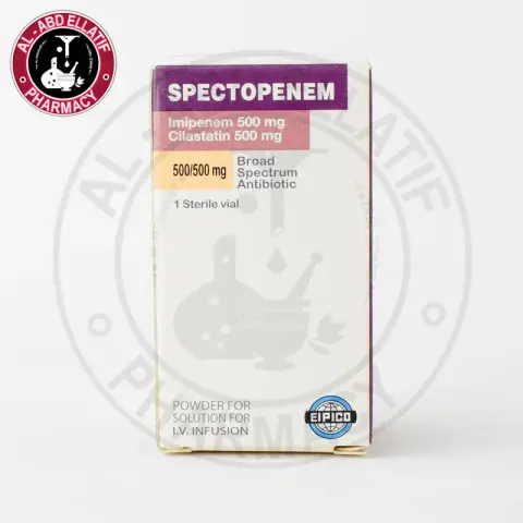 سبيكتوبينيم 500/500 مجم فيال وريد . spectopenem 500/ 500 mg i.v infusion