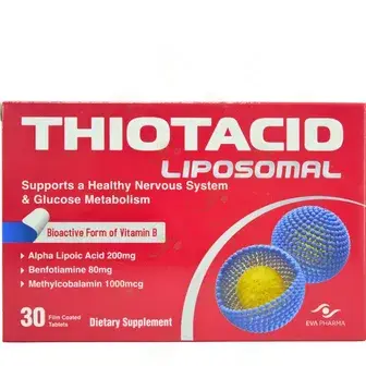 ثيوتاسيد ليبوزومال 30 قرص . Thiotacid liposomal 30 tab