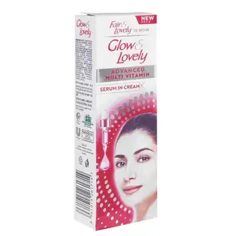 فير اند لفلى مالتى فيتامين 90 جم كريم معزز بالسيرم . FAIR&LOVELY MULTIVITAMIN 90GM SERUM IN CREAM