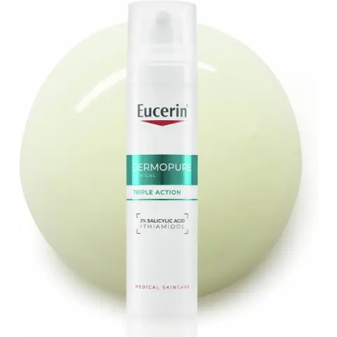 يوسرين ديرموبيور سيروم/سائل ثلاثي المفعول 40 مل . EUCERIN DERMOPURE TRIPLE ACTION 40 ML