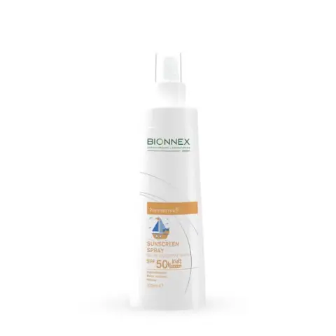 بيونيكس بريفينتيفا بخاخ واقي من الشمس بعامل حماية 50+ (200 مل) .  Bionnex Preventiva Sunscreen Spray SPF 50+ (200 ml).