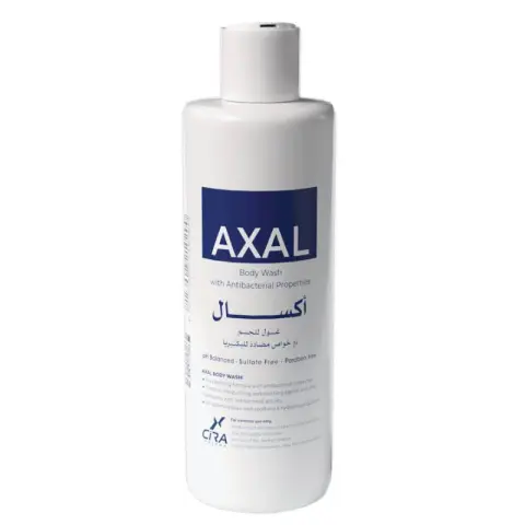 أكسال غسول مطهر للجسم 250 مل  . Axal Antiseptic Body Wash 250 ML 