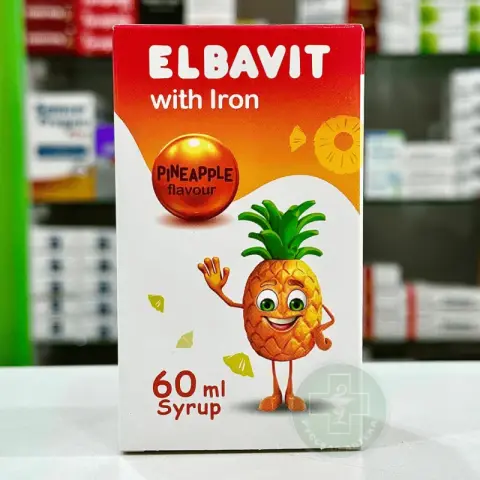 البافيت 60 مل شراب بالحديد . ELBAVIT 60ML SYRUP with iron