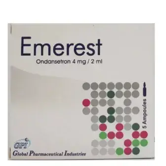 ايميرست 4 مجم / 2 ملي 5امبول . Emerest 4MG/2ML 5amp