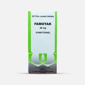 فاموتاك 20مجم 20قرص . FAMOTAK 20mg 20TAB