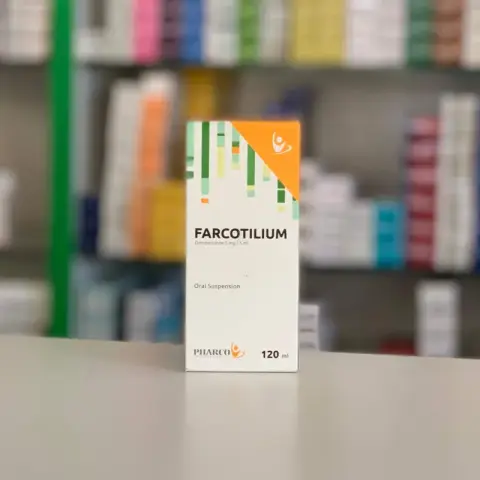 فاركوتيلوم  120مل معلق . FARCOTILIUM 120ML SUSP