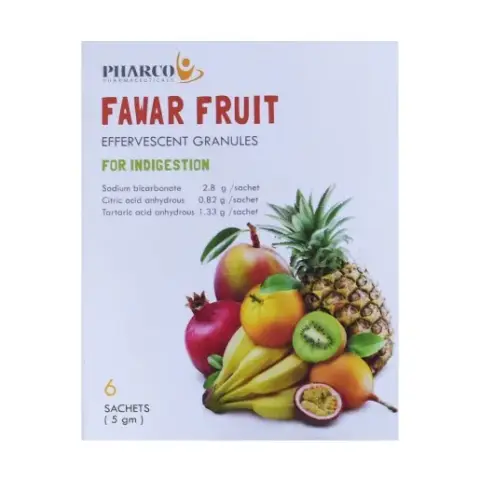 فوار فروت 6 كيس . FAWAR FRUIT 6 SACHETS