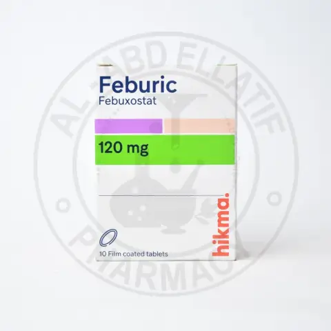 فبيوريك 120مجم 10 قرص . Feburic 120 mg 10tab
