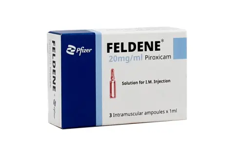 فلدين 20مجم 3امبولات حقن عضل . Feldene 20mg 3amp I.M