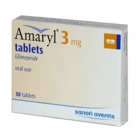 اماريل 3 مجم 30 قرص . Amaryl 3 mg 30 tab