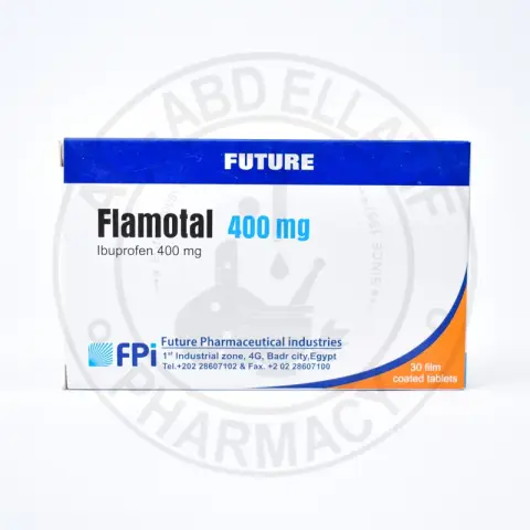 فلاموتال 400 مجم 30اقراص . Flamotal 400 mg 30tabs
