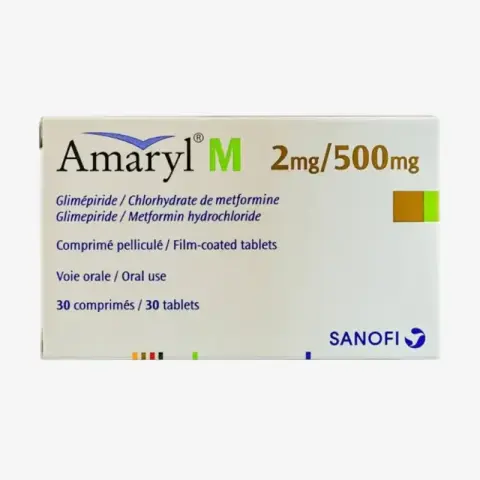 اماريل ام 2\500 30قرص . Amaryl m 2\500 30tab