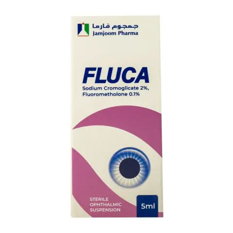 فلوكا قطرة للعين . Fluca eye drops