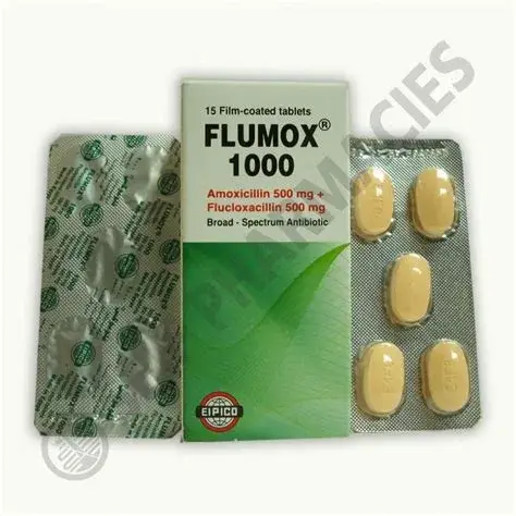فلوموكس 1000 مجم 15 قرص . Flumox 1000MG 15tab