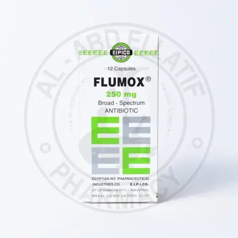 فلوموكس 250مجم 12 كبسولة . FLUMOX 250mg 12CAPS