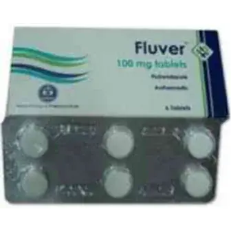 فلوفير100مجم 6 اقراص . FLUVER 100mg 6TAB