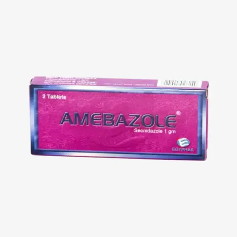 اميبازول 1ج  2قرص . AMEBAZOL 1g /TAB