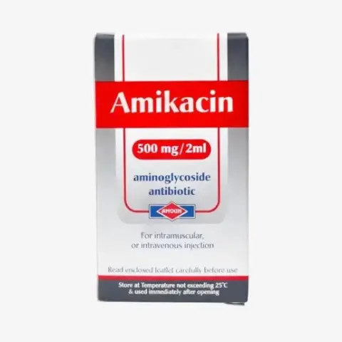 اميكاسين 500مجم 1 فيال . AMIKACIN 500mg 1/VIAL