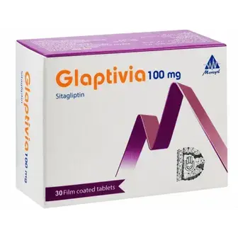 جلابتيفيا 100 مج 30قرص . glaptivia 100 mg 30tab
